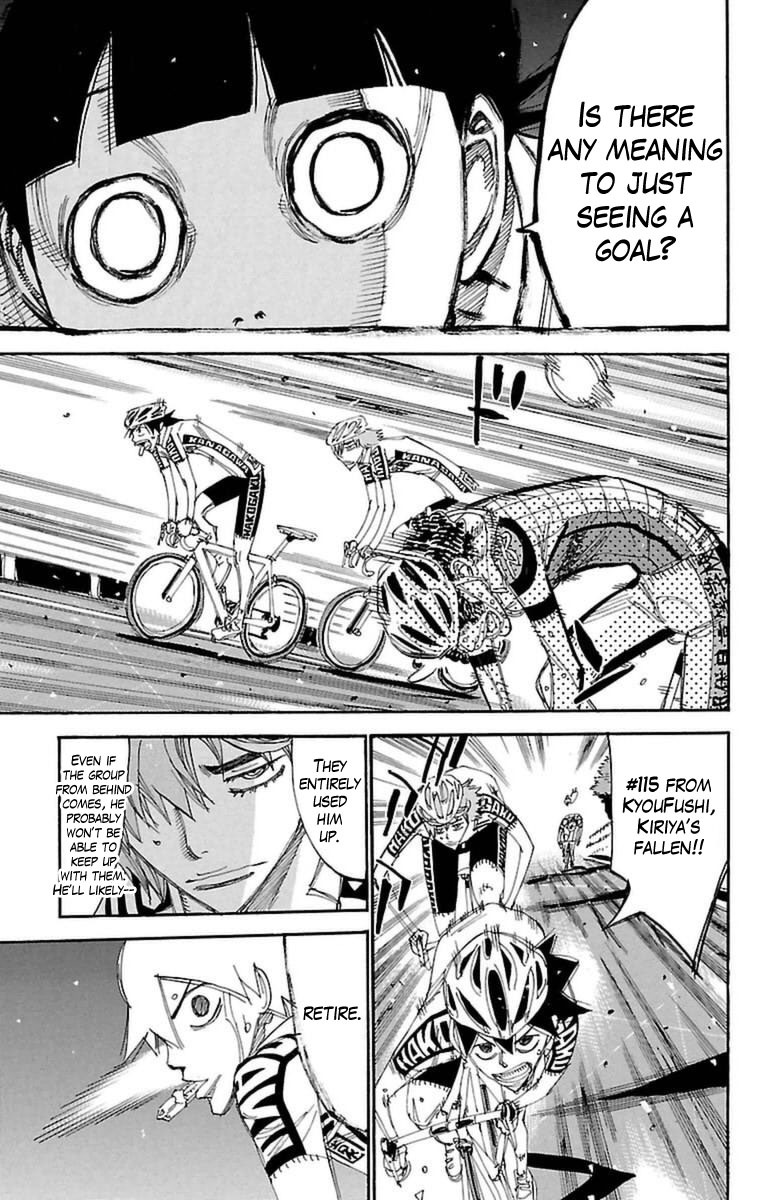 Yowamushi Pedal Chapter 396 page 6 - Chapter 396: Kyouto fushimi's advance