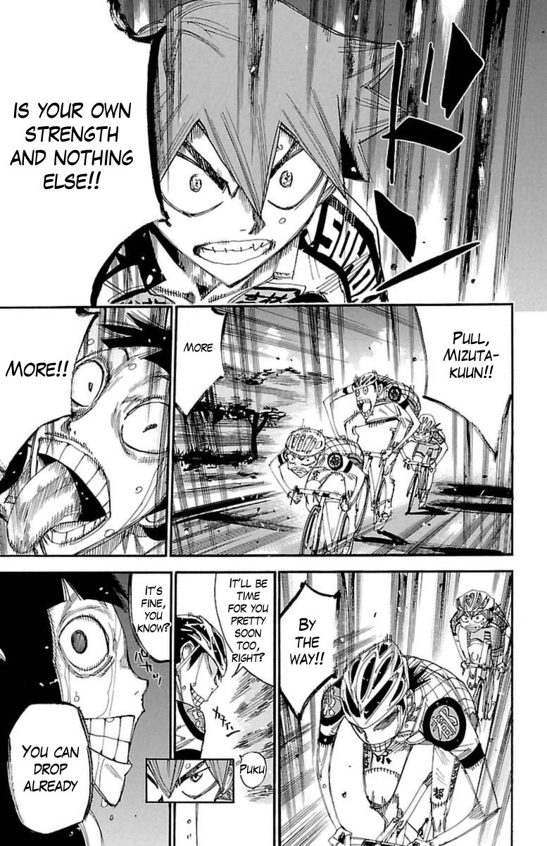 Yowamushi Pedal Chapter 396 page 9 - Chapter 396: Kyouto fushimi's advance
