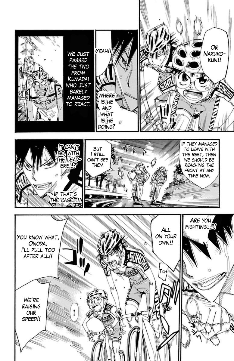 Yowamushi Pedal Chapter 397 page 11 - Chapter 397: Naruko's willpower