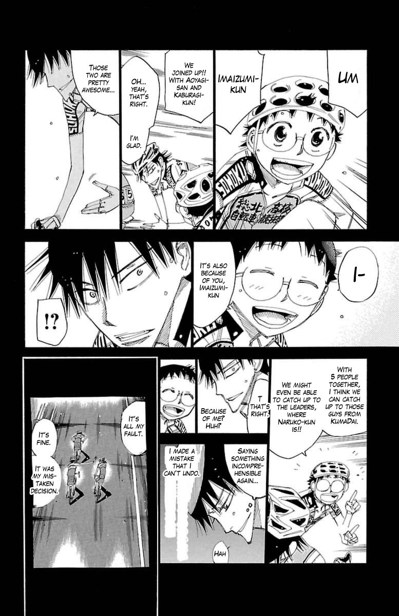 Yowamushi Pedal Chapter 397 page 15 - Chapter 397: Naruko's willpower