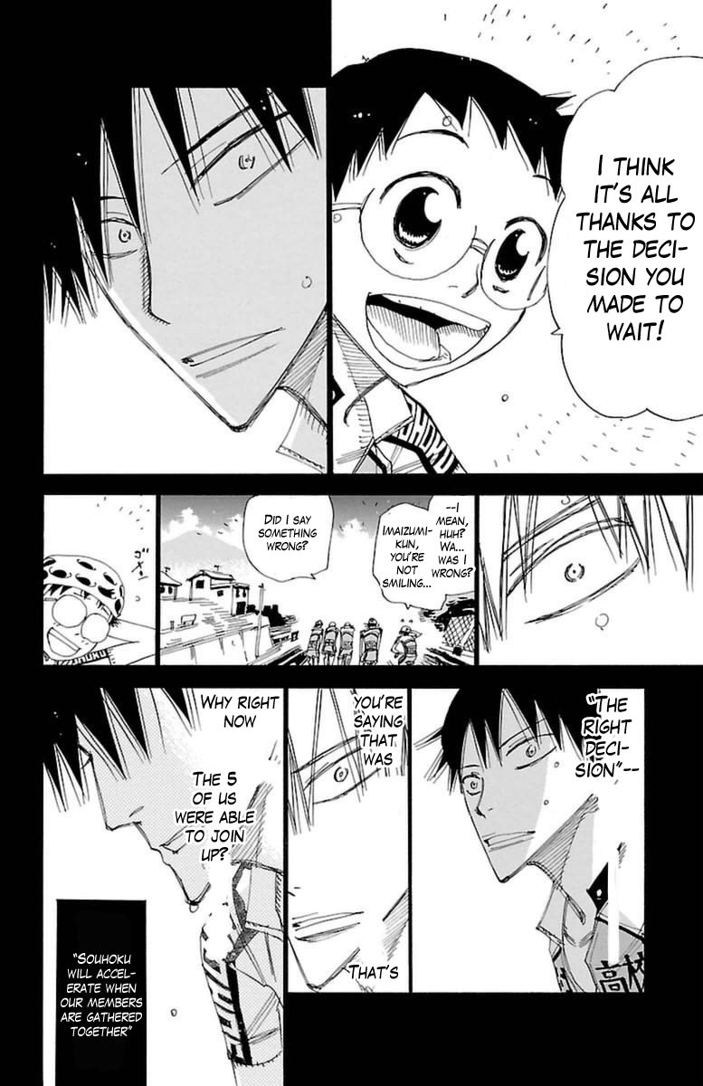 Yowamushi Pedal Chapter 397 page 17 - Chapter 397: Naruko's willpower