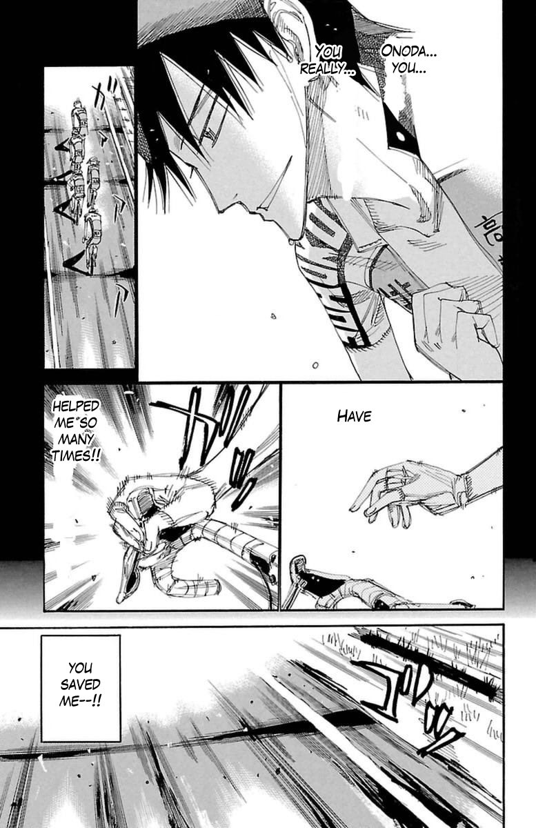 Yowamushi Pedal Chapter 397 page 18 - Chapter 397: Naruko's willpower