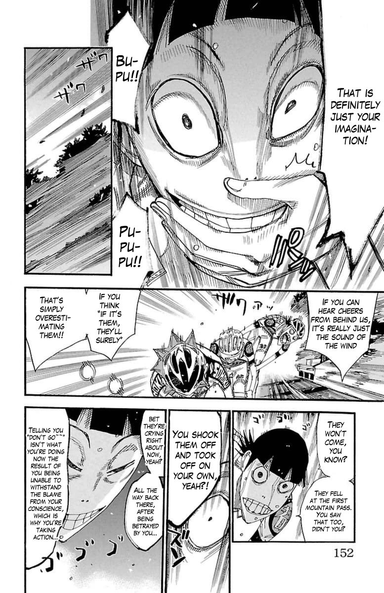 Yowamushi Pedal Chapter 397 page 2 - Chapter 397: Naruko's willpower