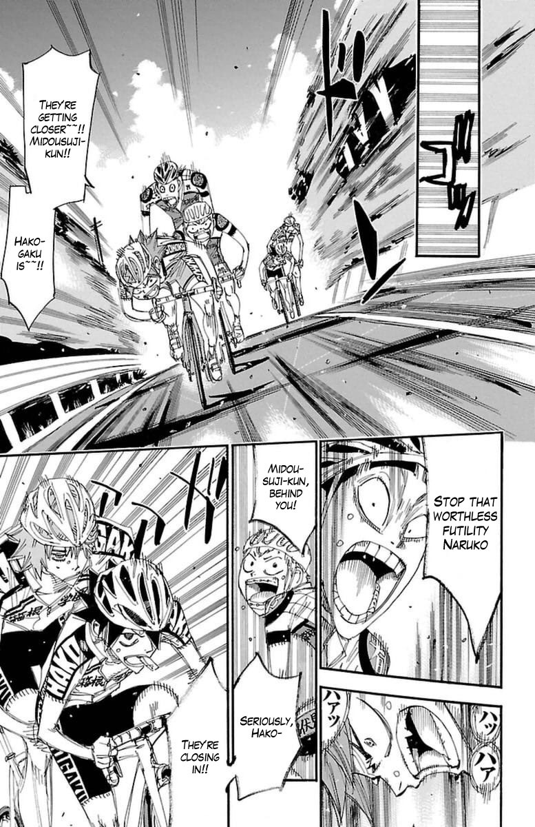 Yowamushi Pedal Chapter 397 page 20 - Chapter 397: Naruko's willpower