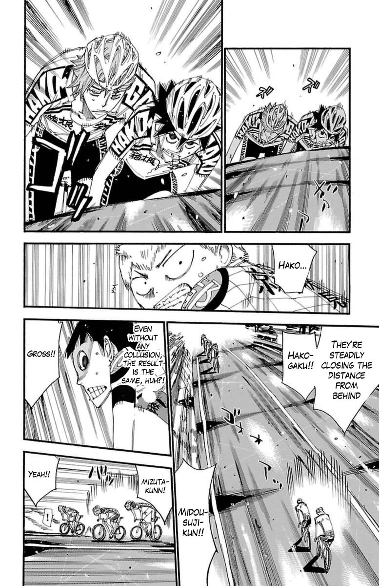 Yowamushi Pedal Chapter 397 page 5 - Chapter 397: Naruko's willpower