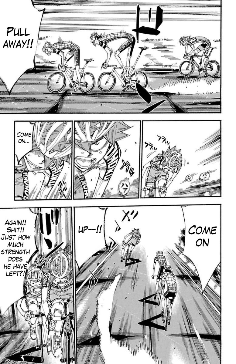 Yowamushi Pedal Chapter 397 page 6 - Chapter 397: Naruko's willpower
