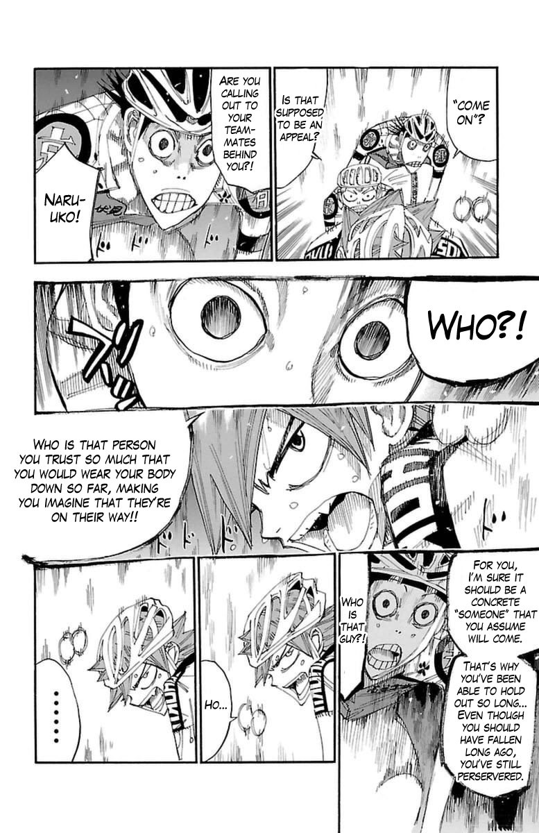 Yowamushi Pedal Chapter 397 page 7 - Chapter 397: Naruko's willpower