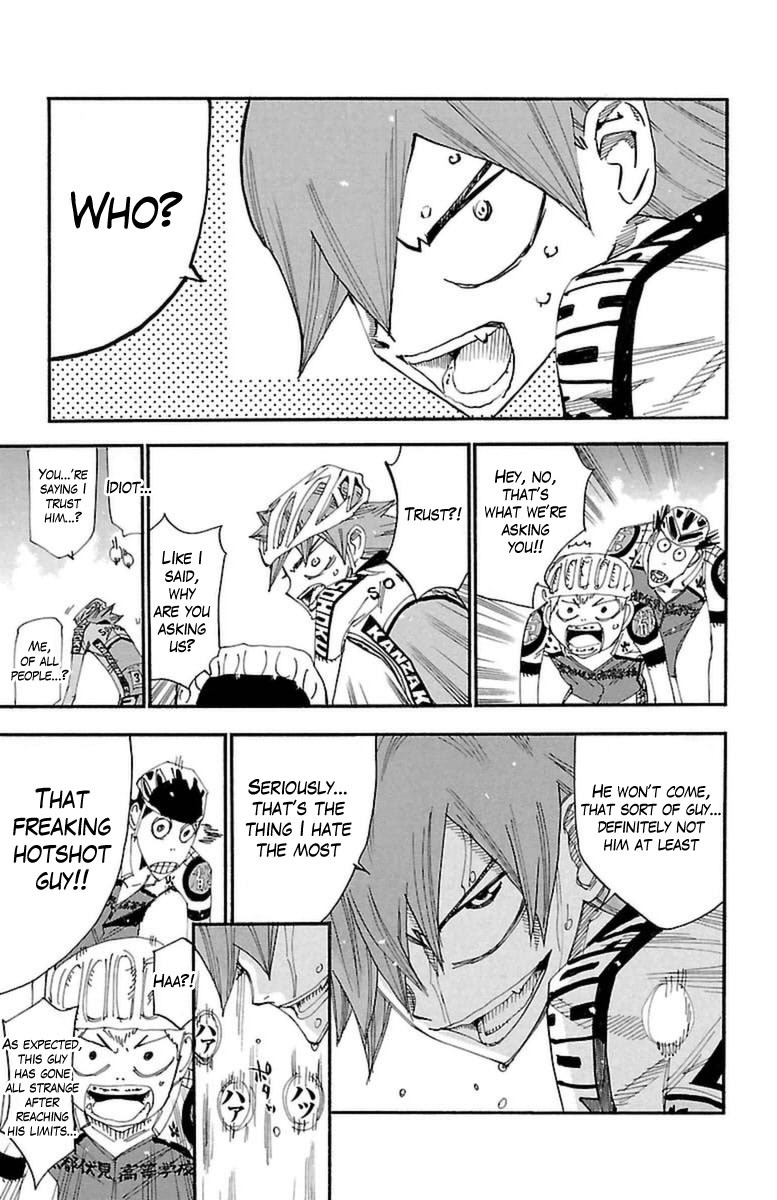Yowamushi Pedal Chapter 397 page 8 - Chapter 397: Naruko's willpower