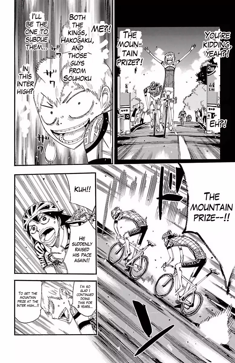 Yowamushi Pedal Chapter 399 page 10 - Chapter 399: The summit draws near