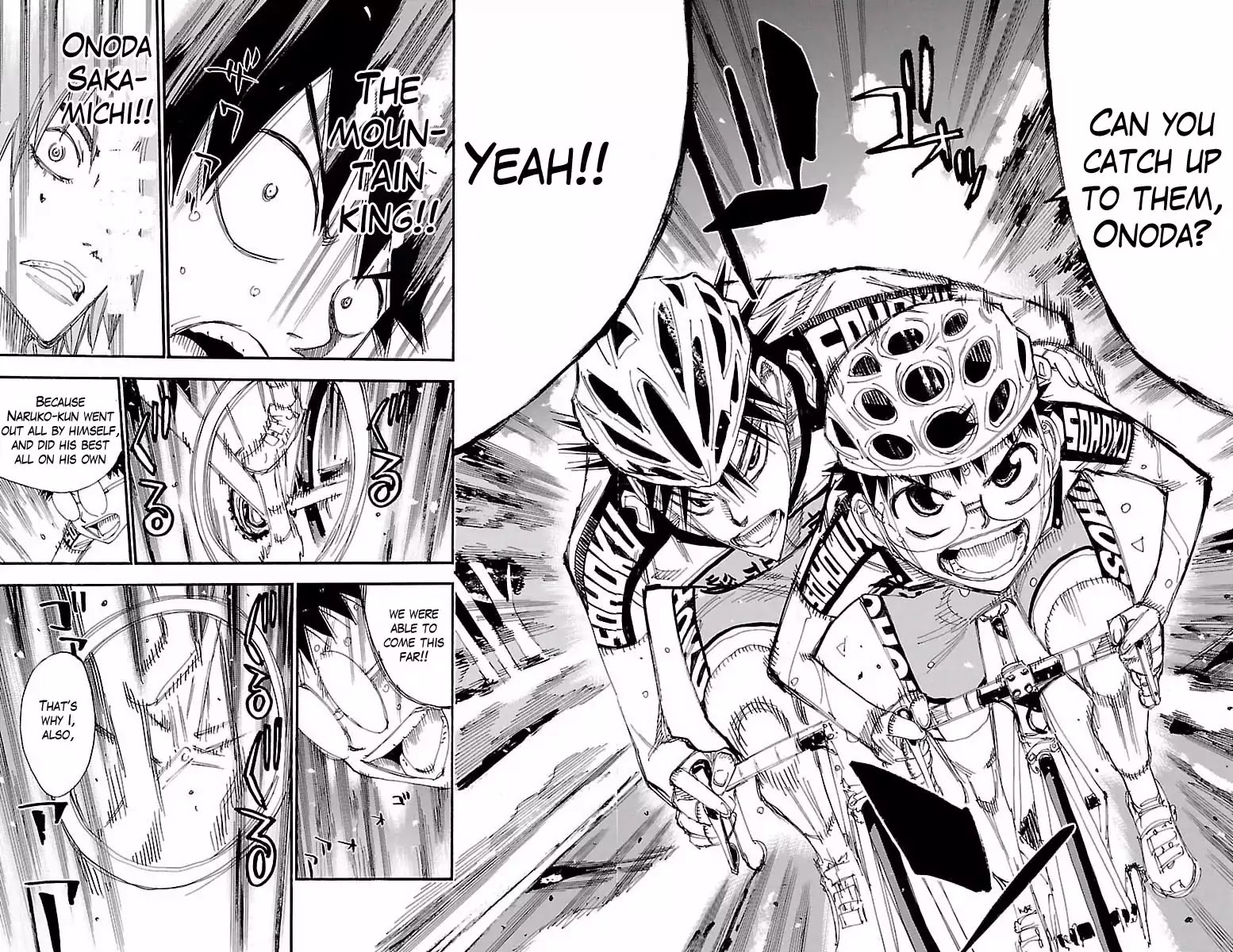 Yowamushi Pedal Chapter 399 page 14 - Chapter 399: The summit draws near