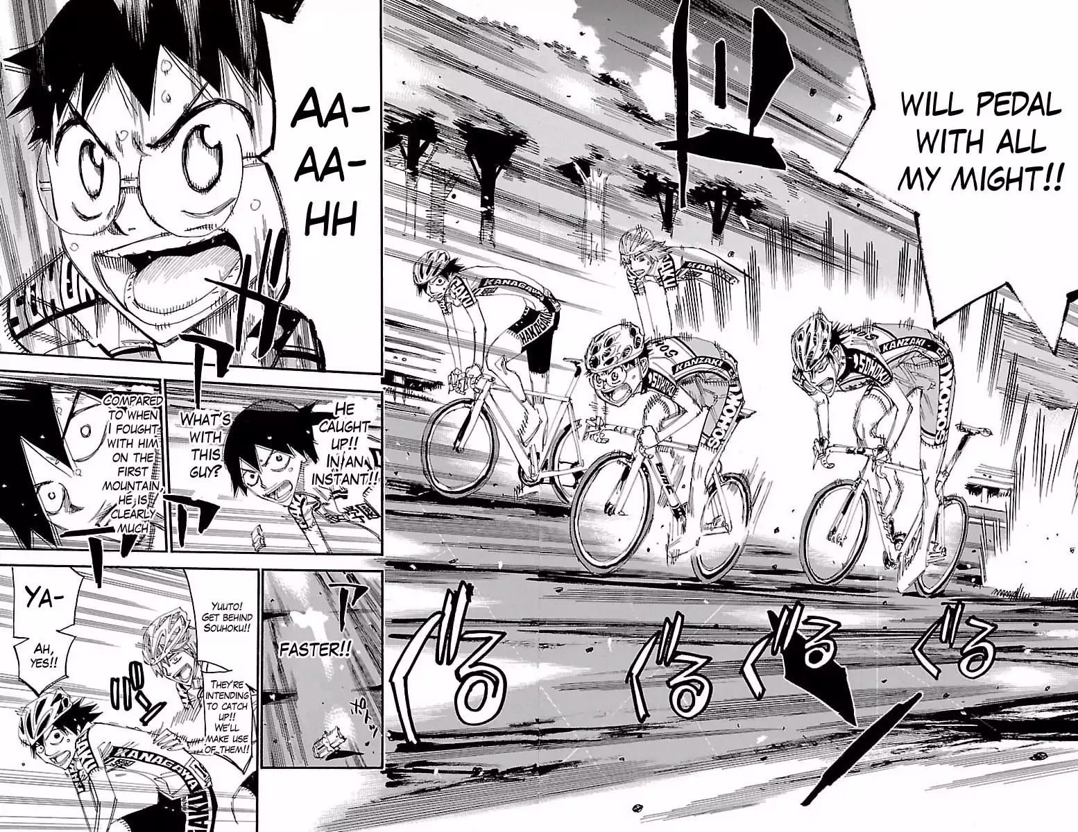 Yowamushi Pedal Chapter 399 page 15 - Chapter 399: The summit draws near