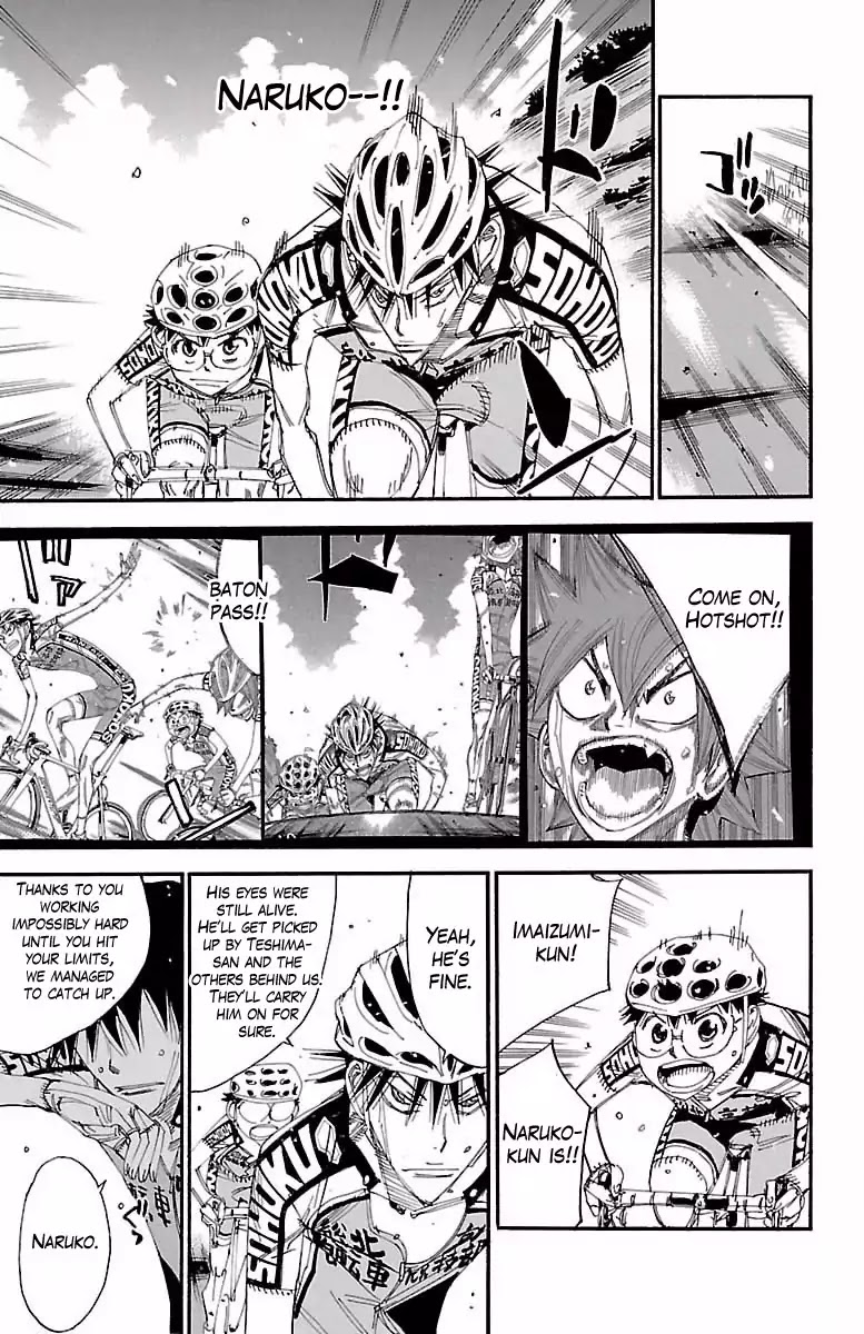 Yowamushi Pedal Chapter 399 page 4 - Chapter 399: The summit draws near