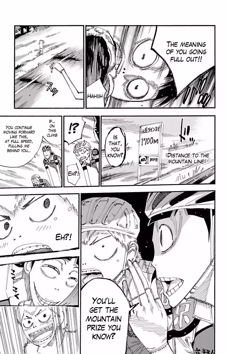 Yowamushi Pedal Chapter 399 page 9 - Chapter 399: The summit draws near