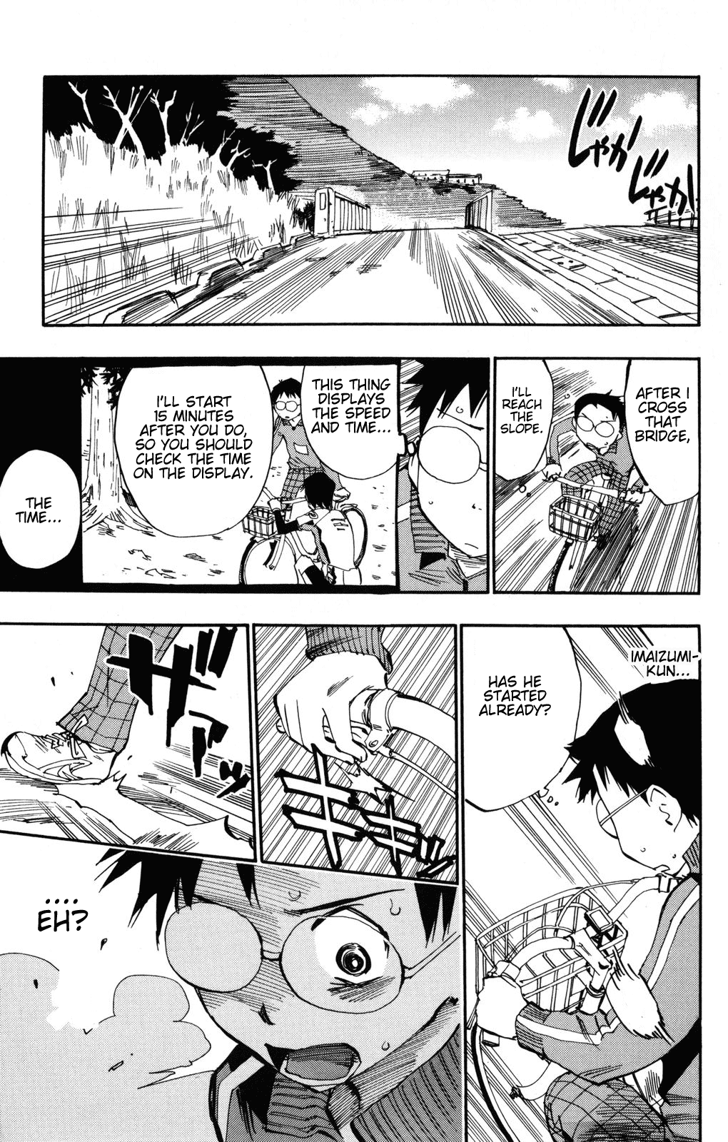 Yowamushi Pedal Chapter 4 page 12 - Chapter 4: For the Sake of the Club!