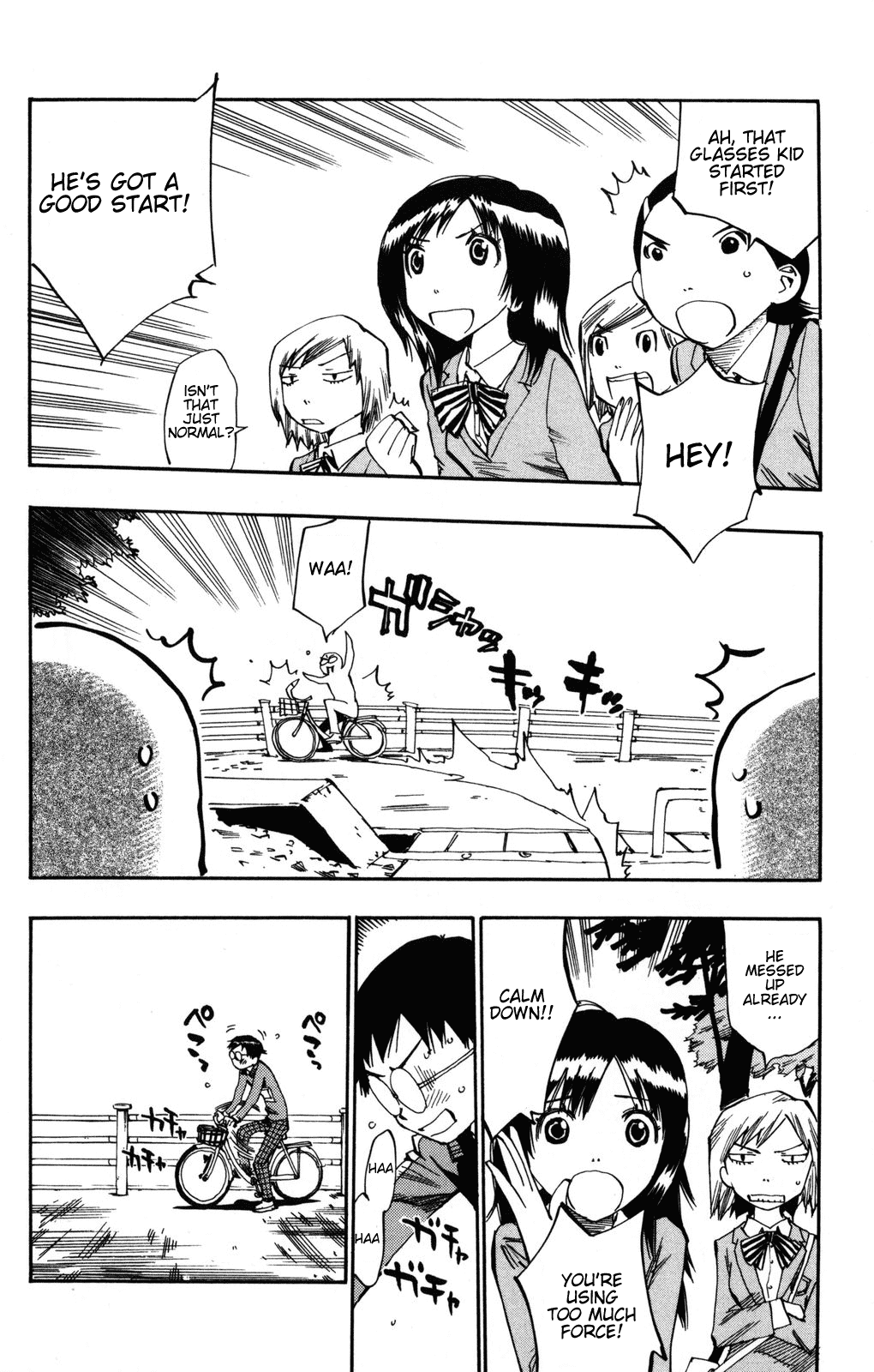 Yowamushi Pedal Chapter 4 page 5 - Chapter 4: For the Sake of the Club!