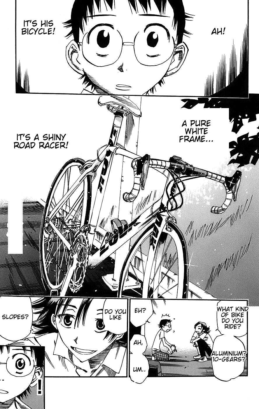 Yowamushi Pedal Chapter 40 page 13 - Chapter 40: The Cyclist from Hakone