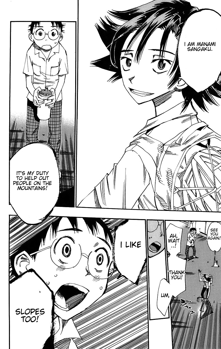 Yowamushi Pedal Chapter 40 page 16 - Chapter 40: The Cyclist from Hakone