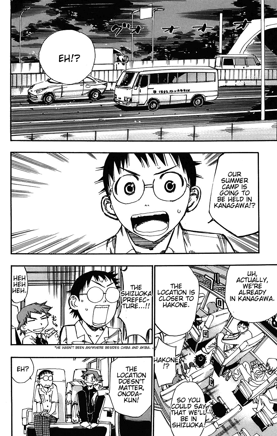 Yowamushi Pedal Chapter 40 page 3 - Chapter 40: The Cyclist from Hakone
