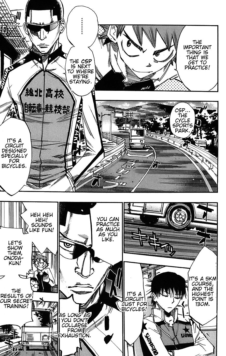 Yowamushi Pedal Chapter 40 page 4 - Chapter 40: The Cyclist from Hakone