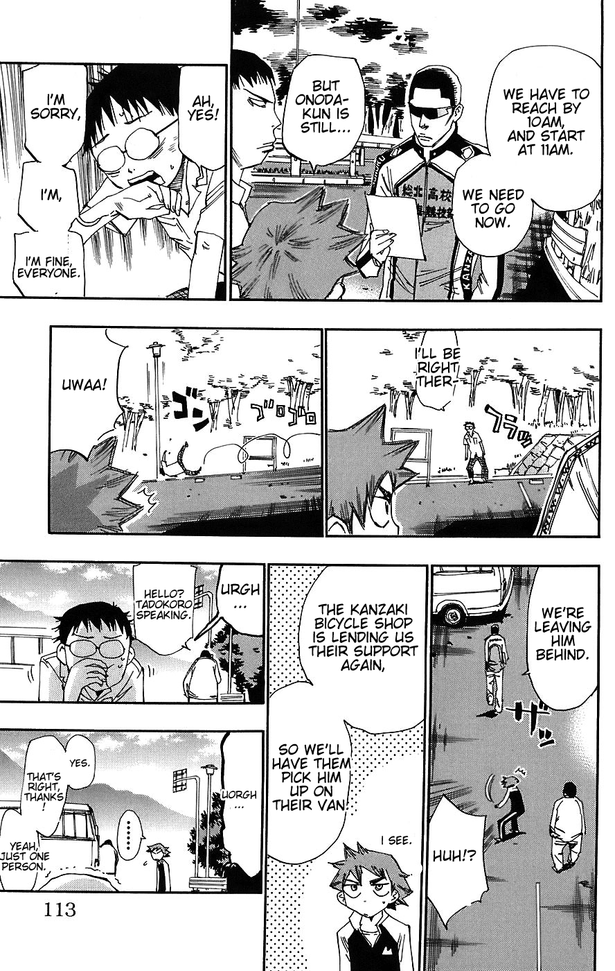 Yowamushi Pedal Chapter 40 page 6 - Chapter 40: The Cyclist from Hakone