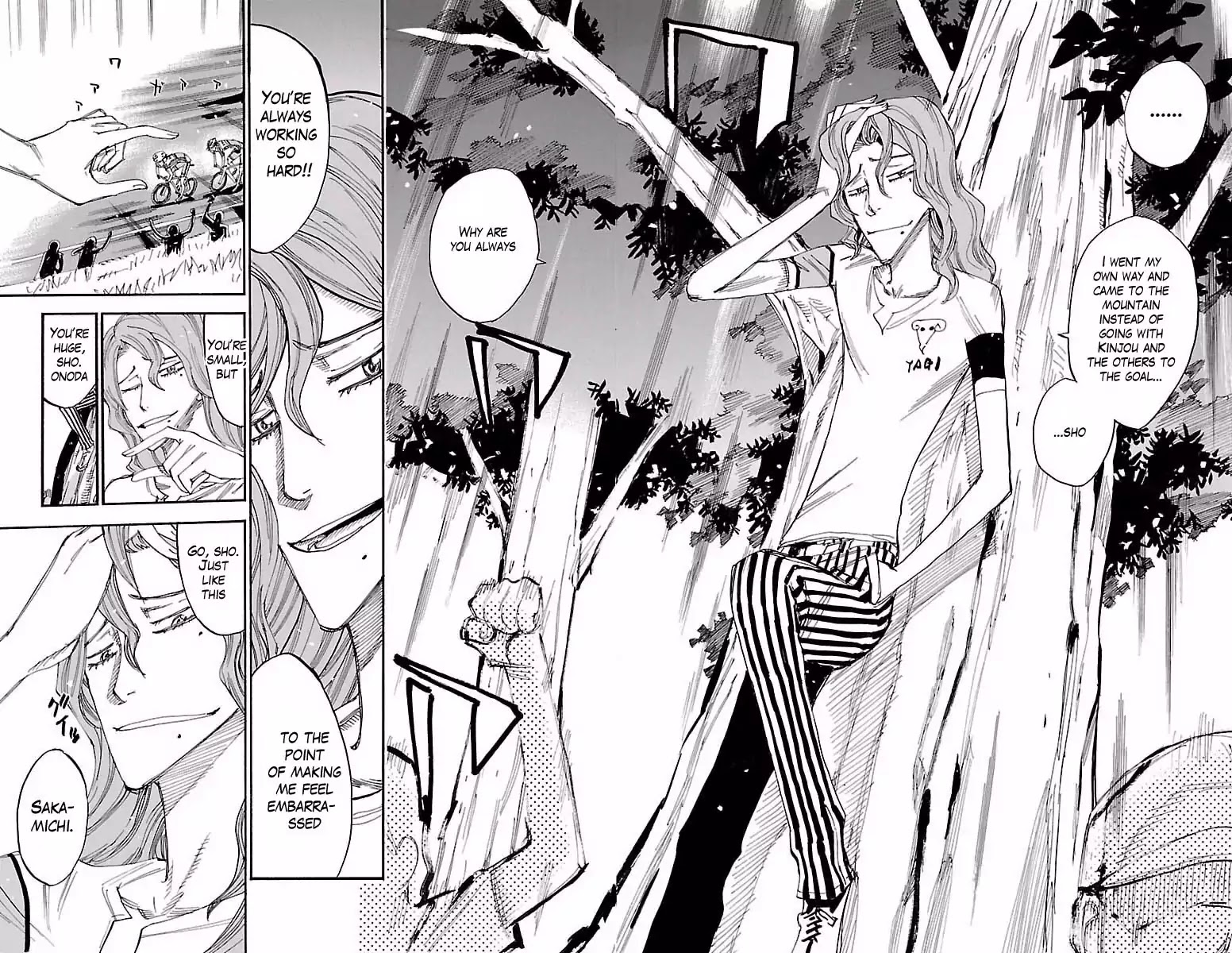 Yowamushi Pedal Chapter 400 page 20 - Chapter 400: Onoda Sakamichi