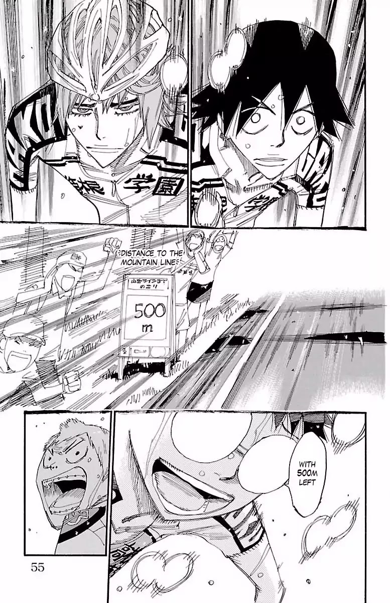 Yowamushi Pedal Chapter 400 page 22 - Chapter 400: Onoda Sakamichi