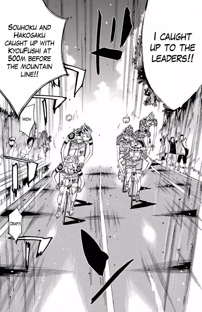 Yowamushi Pedal Chapter 400 page 23 - Chapter 400: Onoda Sakamichi