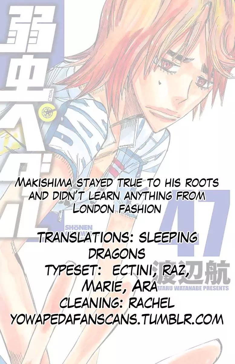 Yowamushi Pedal Chapter 400 page 24 - Chapter 400: Onoda Sakamichi