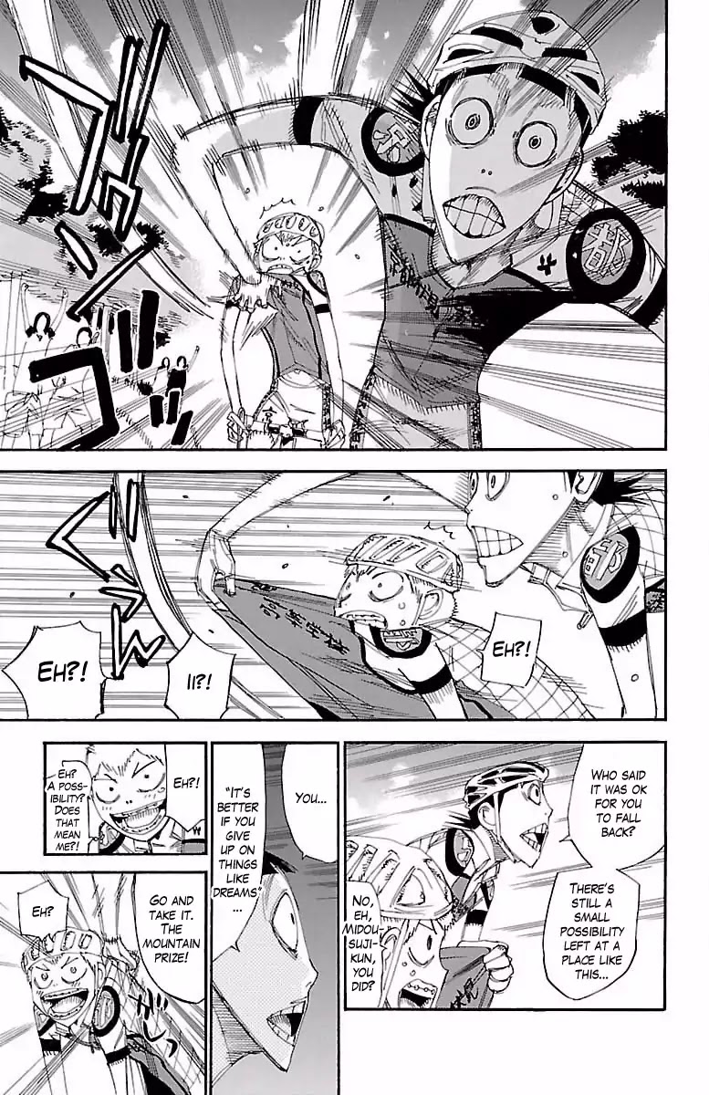 Yowamushi Pedal Chapter 401 page 12 - Chapter 401: Midousuji's outcry