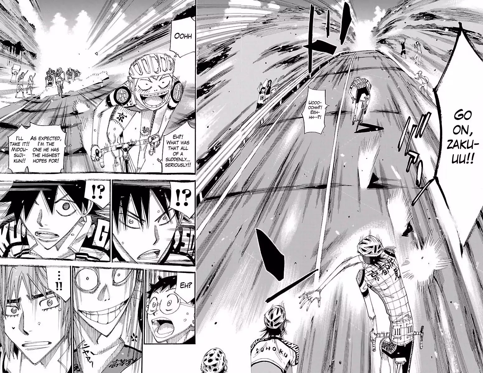 Yowamushi Pedal Chapter 401 page 13 - Chapter 401: Midousuji's outcry