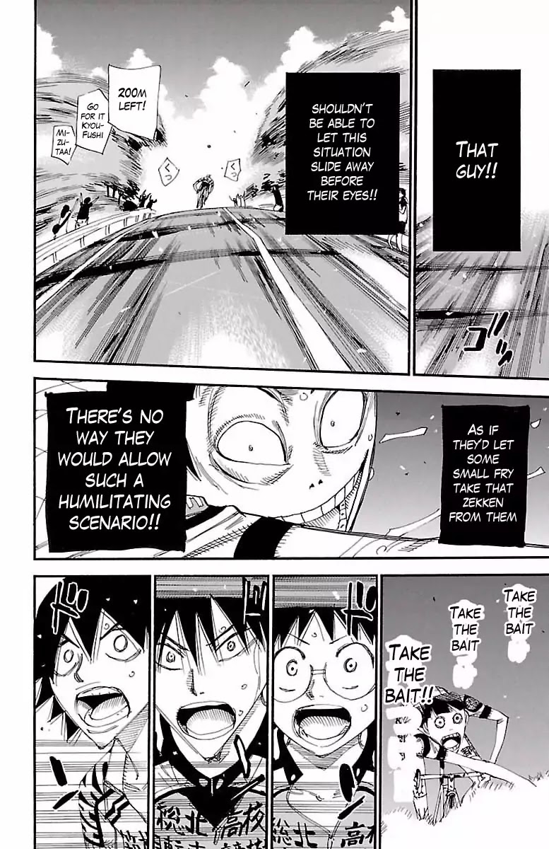 Yowamushi Pedal Chapter 401 page 16 - Chapter 401: Midousuji's outcry