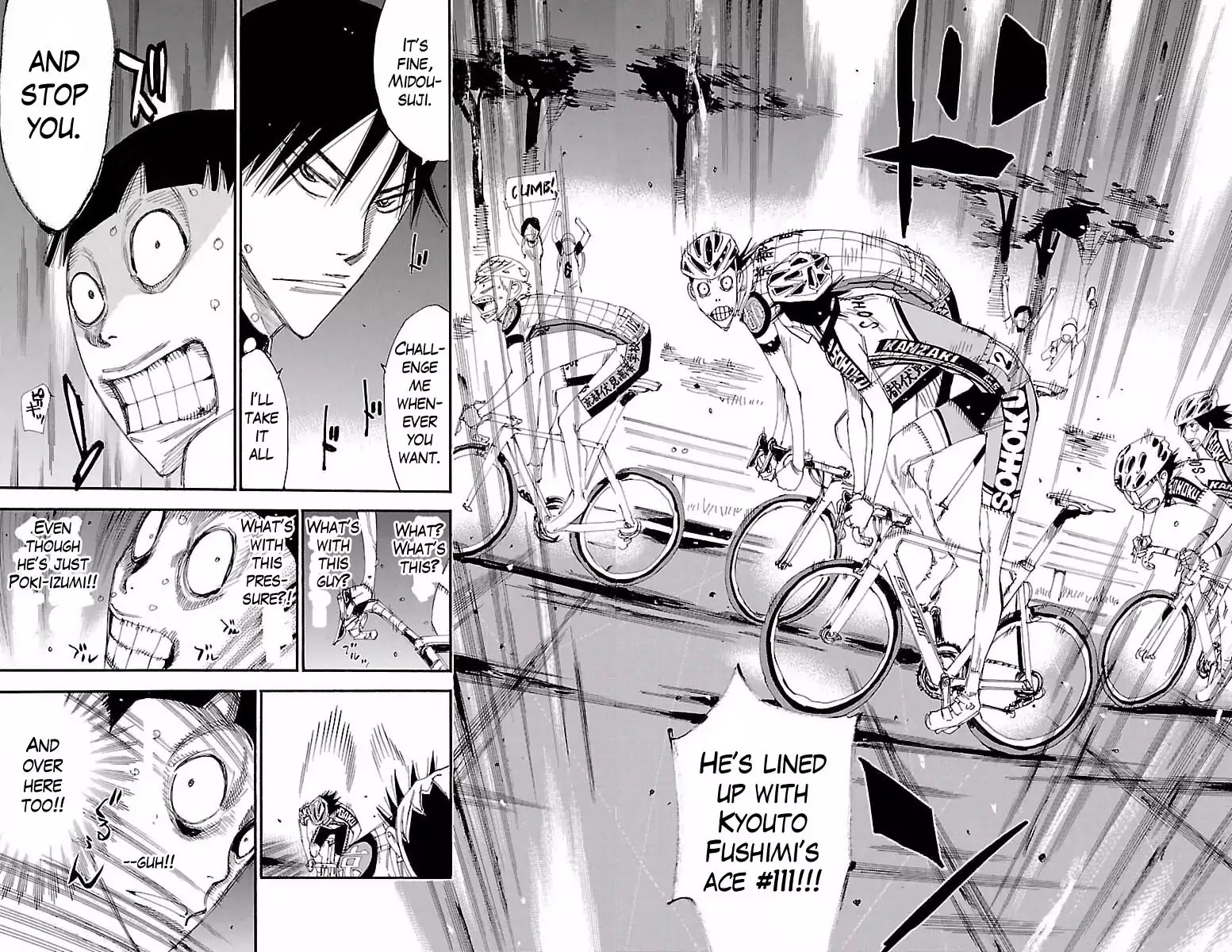 Yowamushi Pedal Chapter 401 page 6 - Chapter 401: Midousuji's outcry
