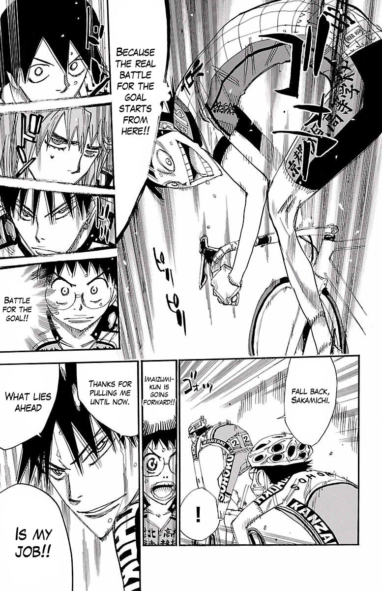 Yowamushi Pedal Chapter 402 page 16 - Chapter 402: Mountain prize