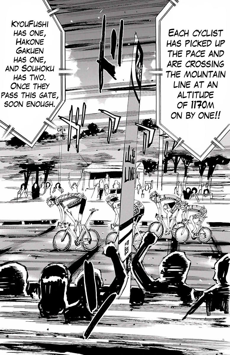 Yowamushi Pedal Chapter 402 page 7 - Chapter 402: Mountain prize