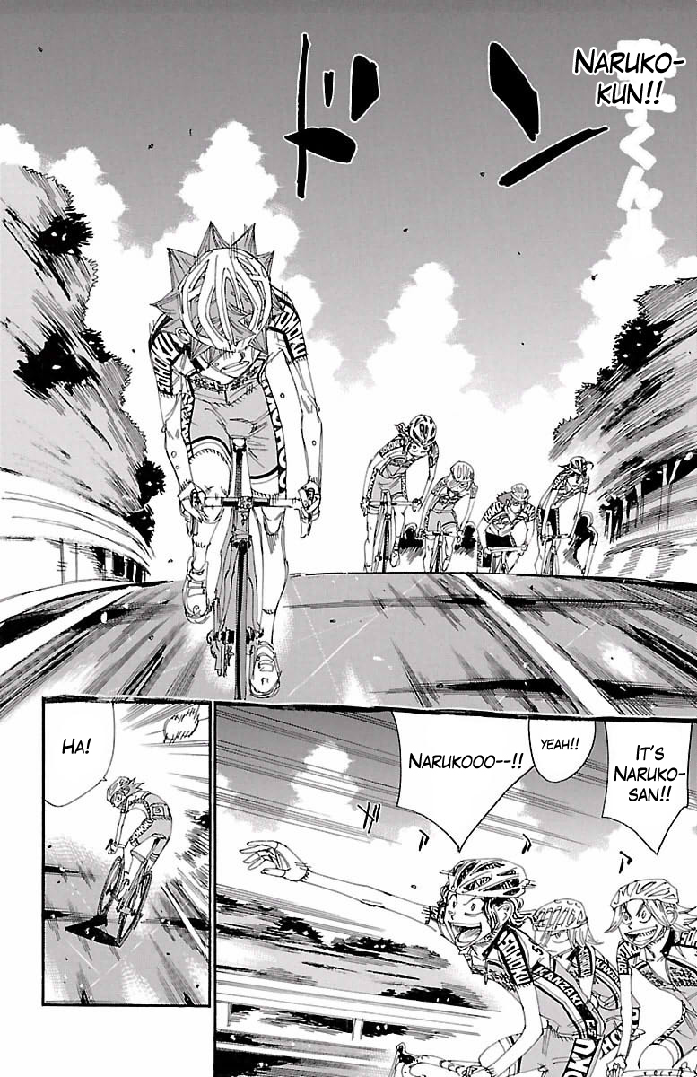 Yowamushi Pedal Chapter 403 page 14 - Chapter 403: Towards the 2nd day's goal