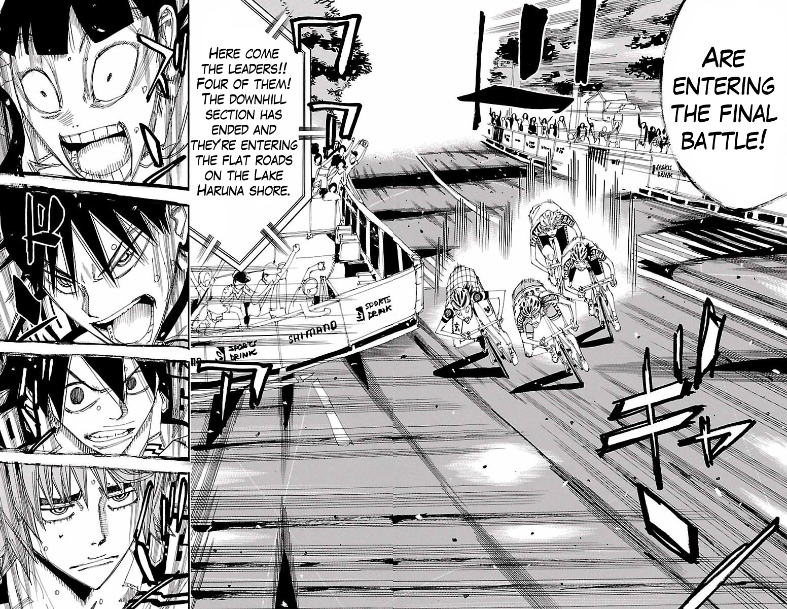 Yowamushi Pedal Chapter 403 page 16 - Chapter 403: Towards the 2nd day's goal