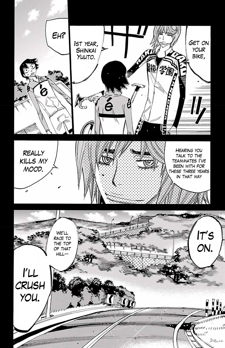 Yowamushi Pedal Chapter 404 page 19 - Chapter 404: Yuuto's confusion