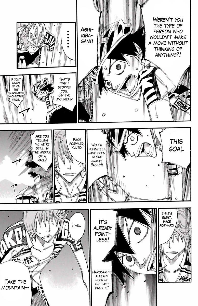 Yowamushi Pedal Chapter 404 page 6 - Chapter 404: Yuuto's confusion