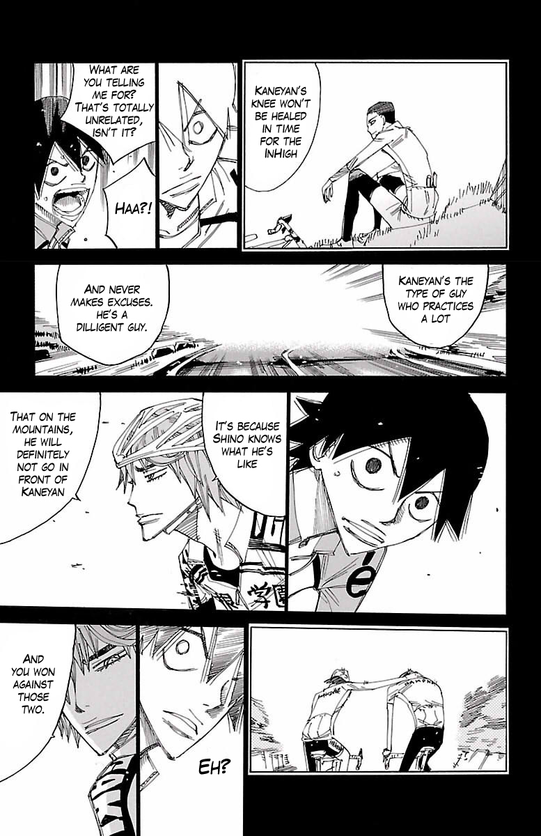 Yowamushi Pedal Chapter 405 page 14 - Chapter 405: Rebellion