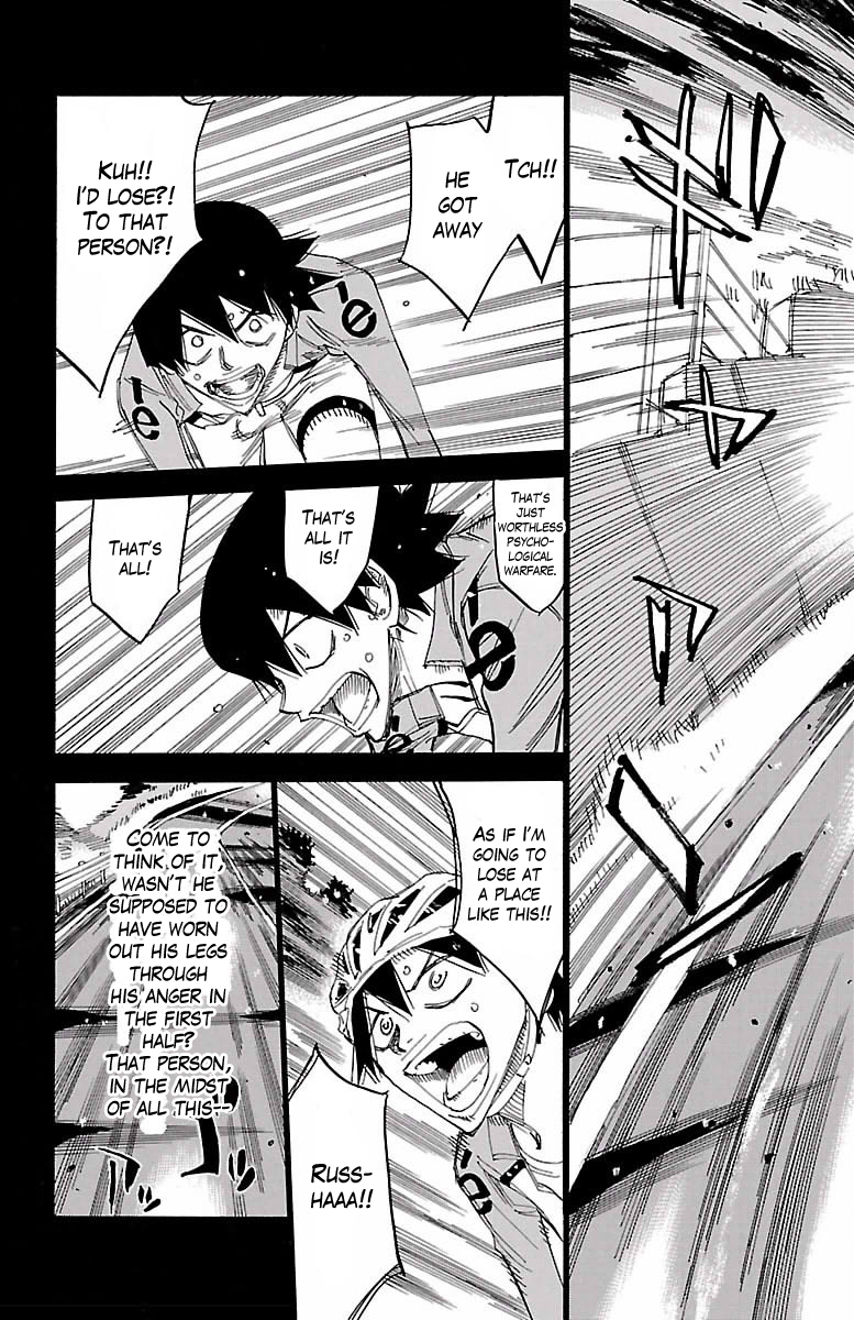 Yowamushi Pedal Chapter 405 page 17 - Chapter 405: Rebellion