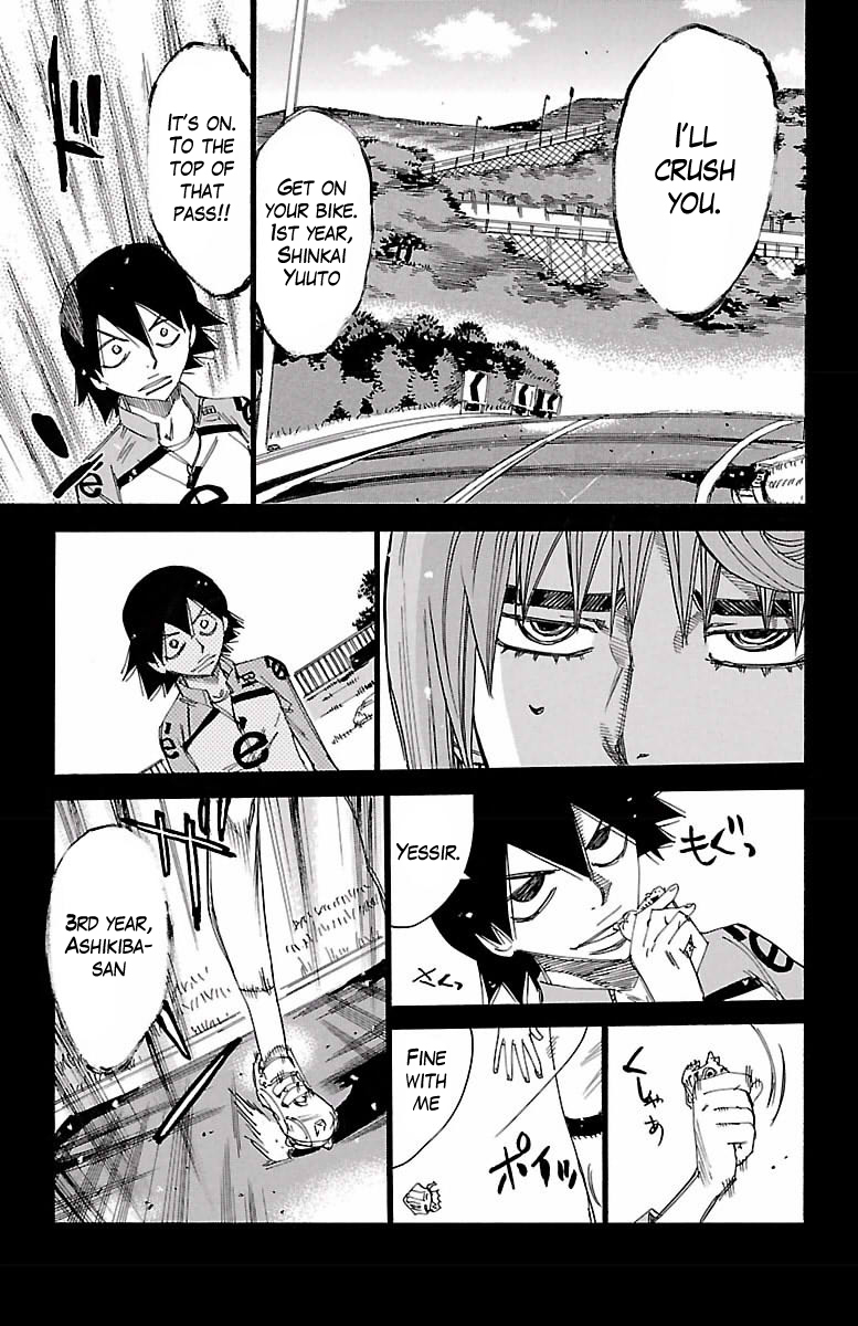 Yowamushi Pedal Chapter 405 page 3 - Chapter 405: Rebellion