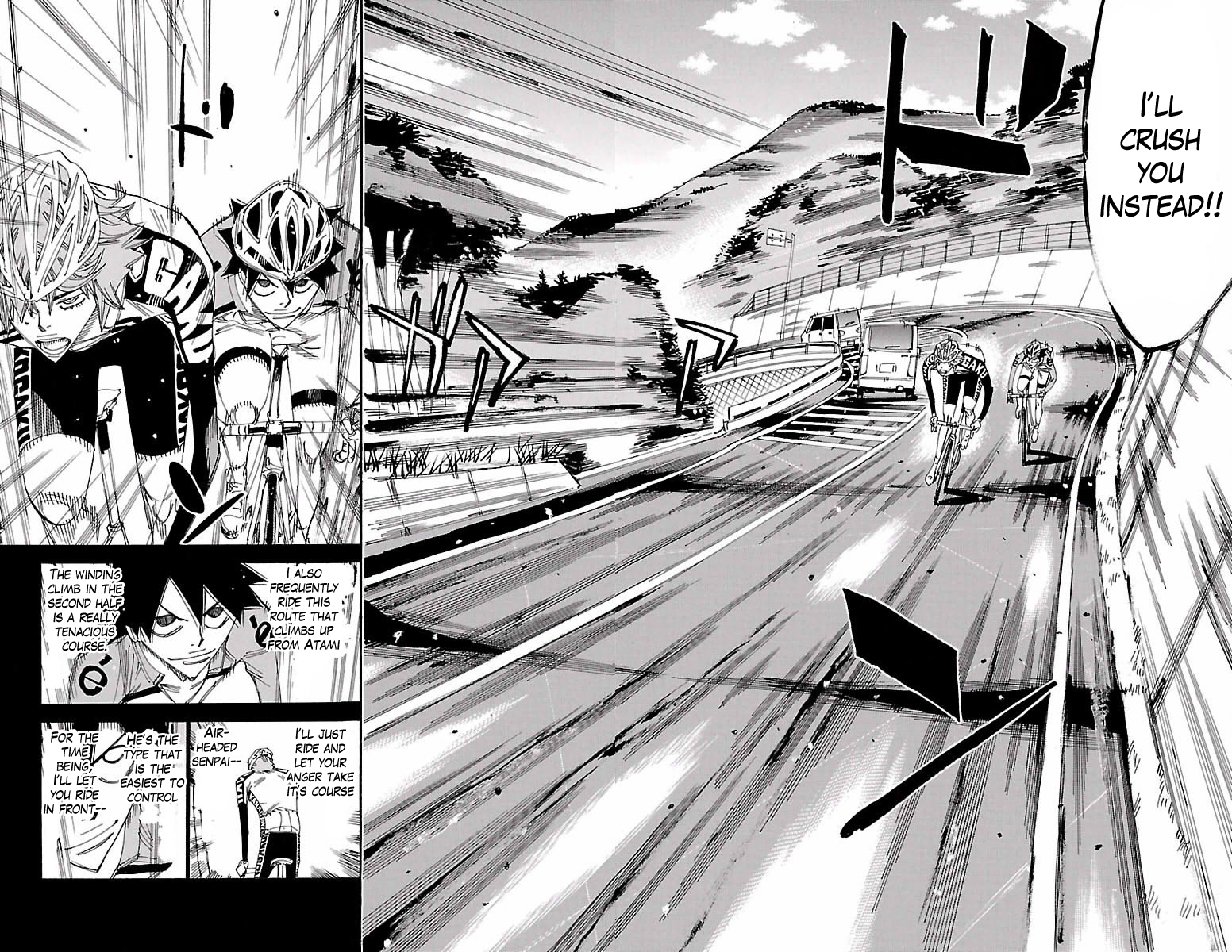 Yowamushi Pedal Chapter 405 page 4 - Chapter 405: Rebellion