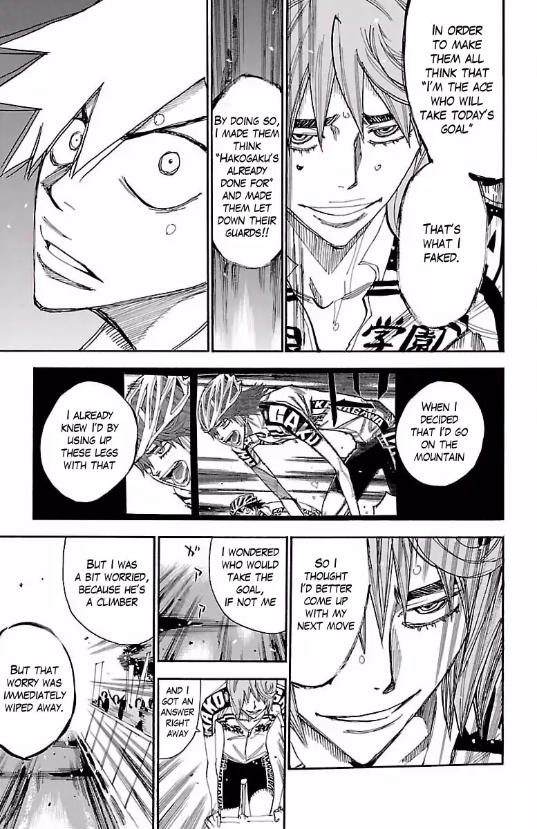 Yowamushi Pedal Chapter 406 page 10 - Chapter 406: The Final Fake