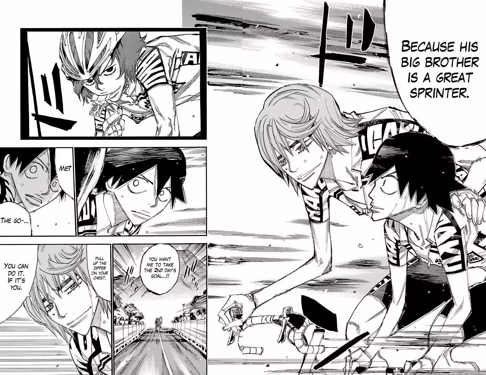 Yowamushi Pedal Chapter 406 page 11 - Chapter 406: The Final Fake