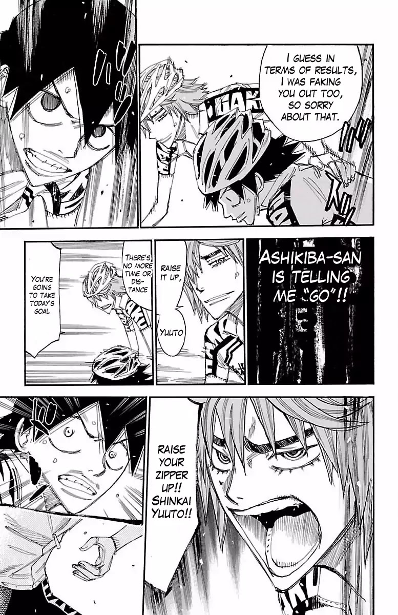 Yowamushi Pedal Chapter 406 page 13 - Chapter 406: The Final Fake