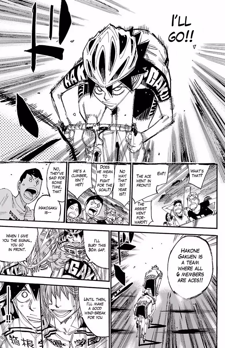 Yowamushi Pedal Chapter 406 page 15 - Chapter 406: The Final Fake
