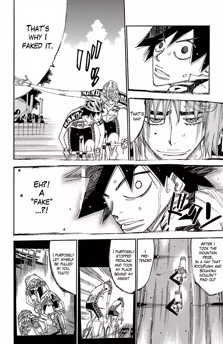 Yowamushi Pedal Chapter 406 page 9 - Chapter 406: The Final Fake