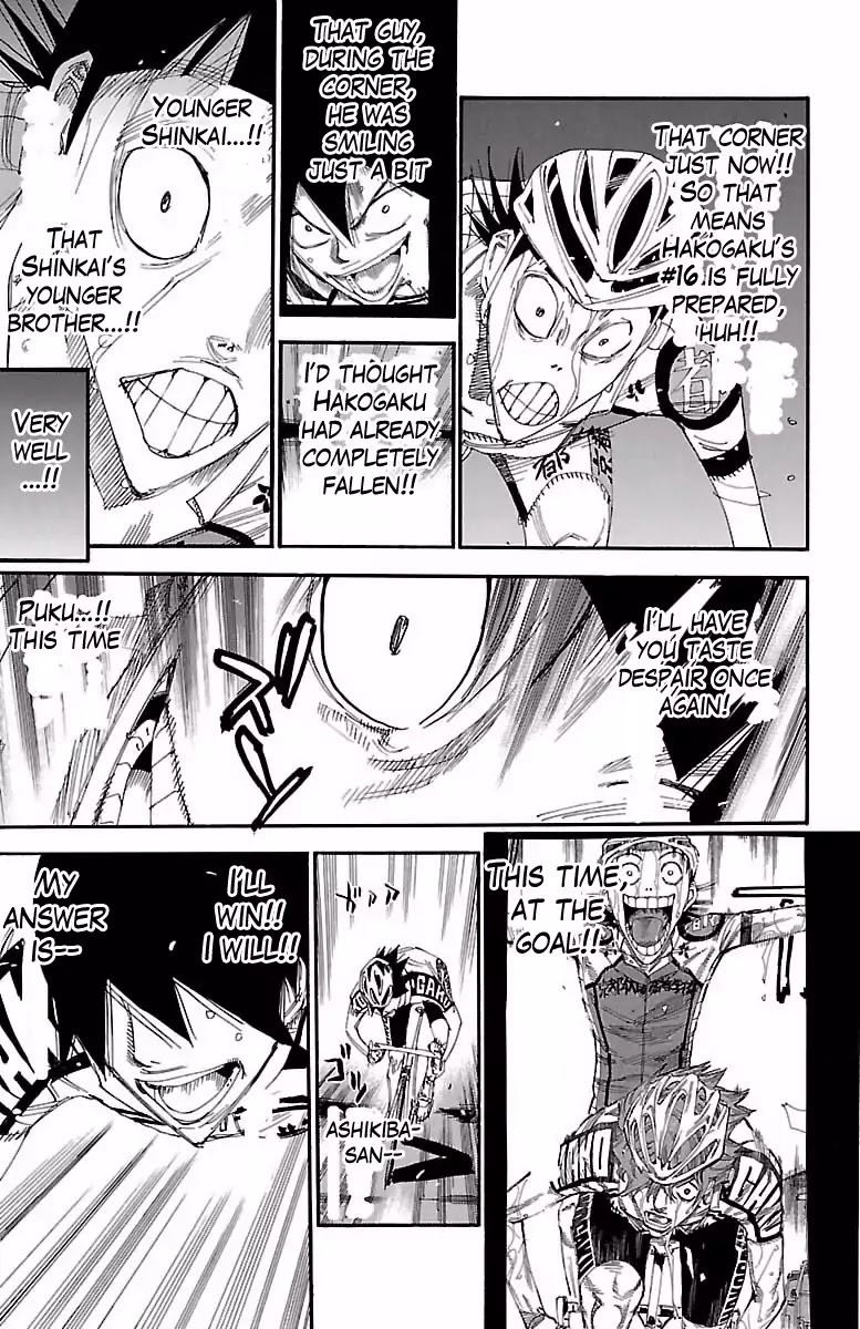 Yowamushi Pedal Chapter 407 page 16 - Chapter 407: A Dangerous Man