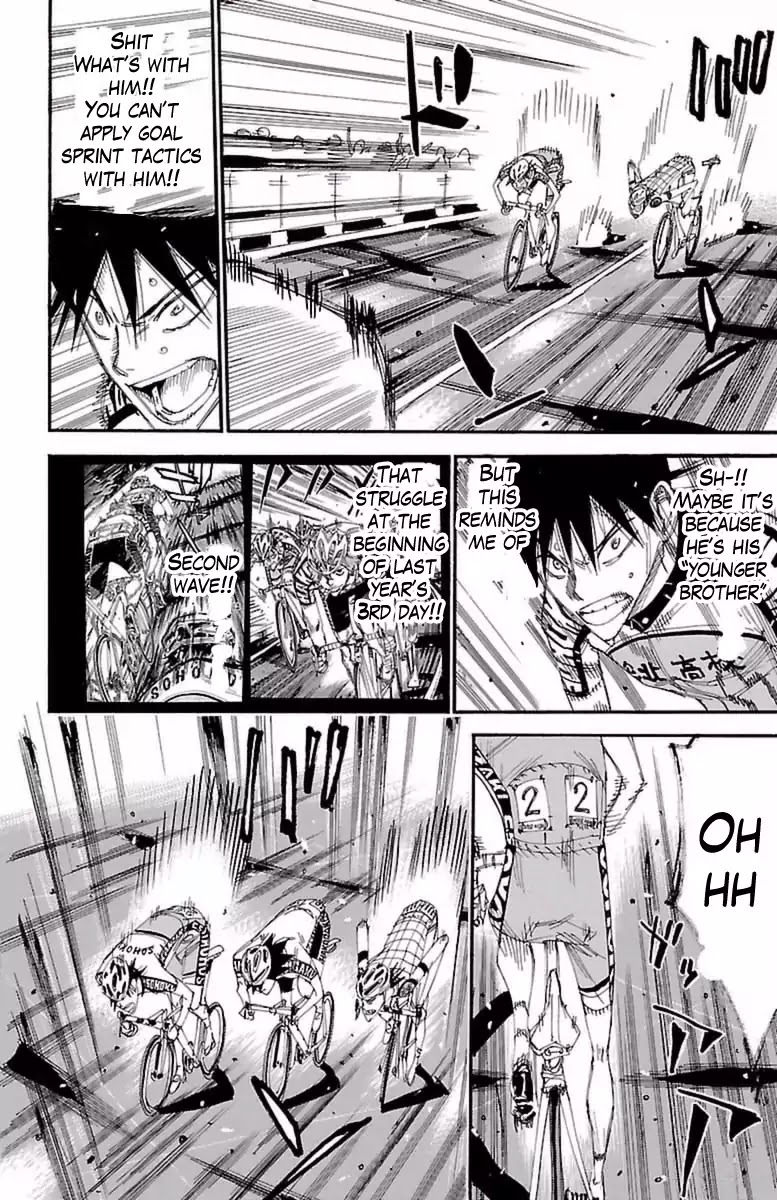 Yowamushi Pedal Chapter 408 page 11 - Chapter 408: The last straight