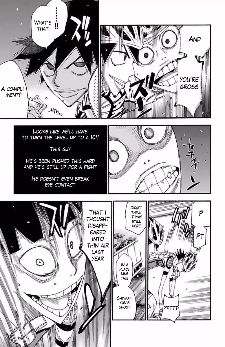 Yowamushi Pedal Chapter 408 page 14 - Chapter 408: The last straight